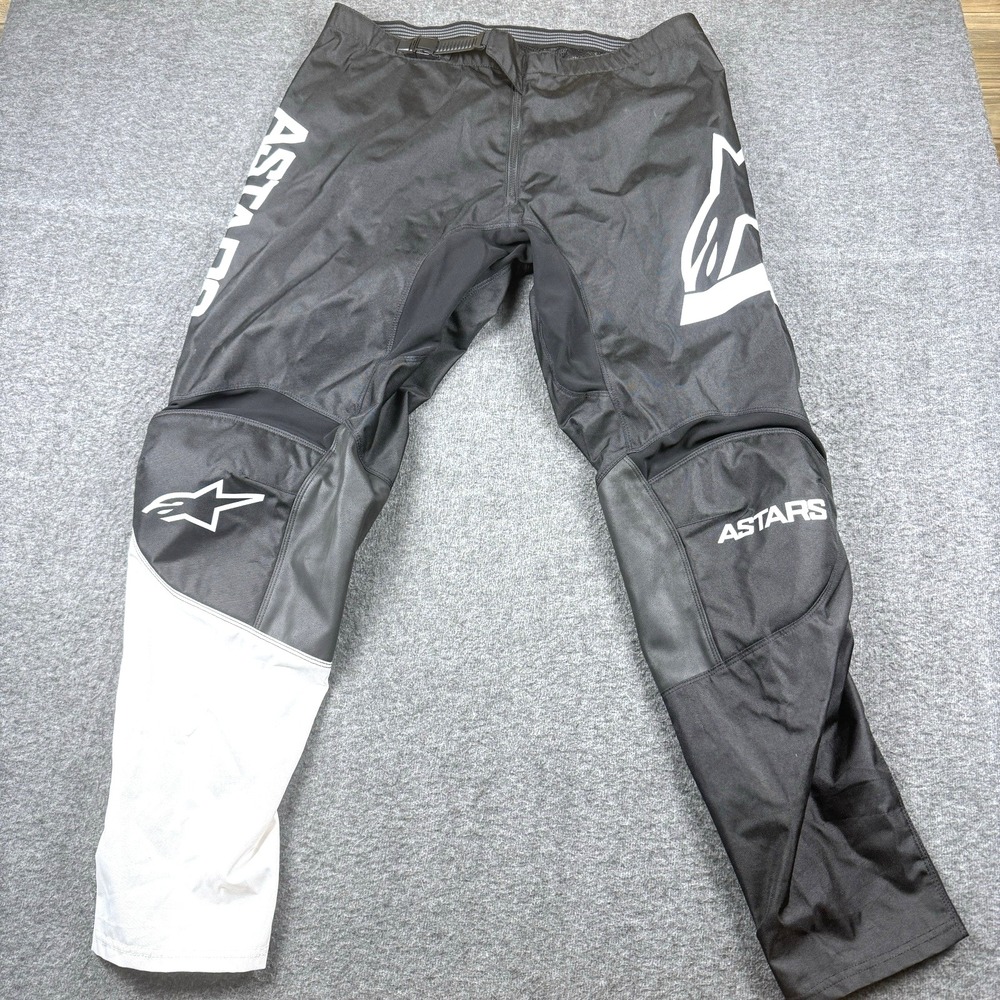 Alpinestars Fluid Chaser Motocross Pants Mens 40 Black Dirtbike MX SX ATV